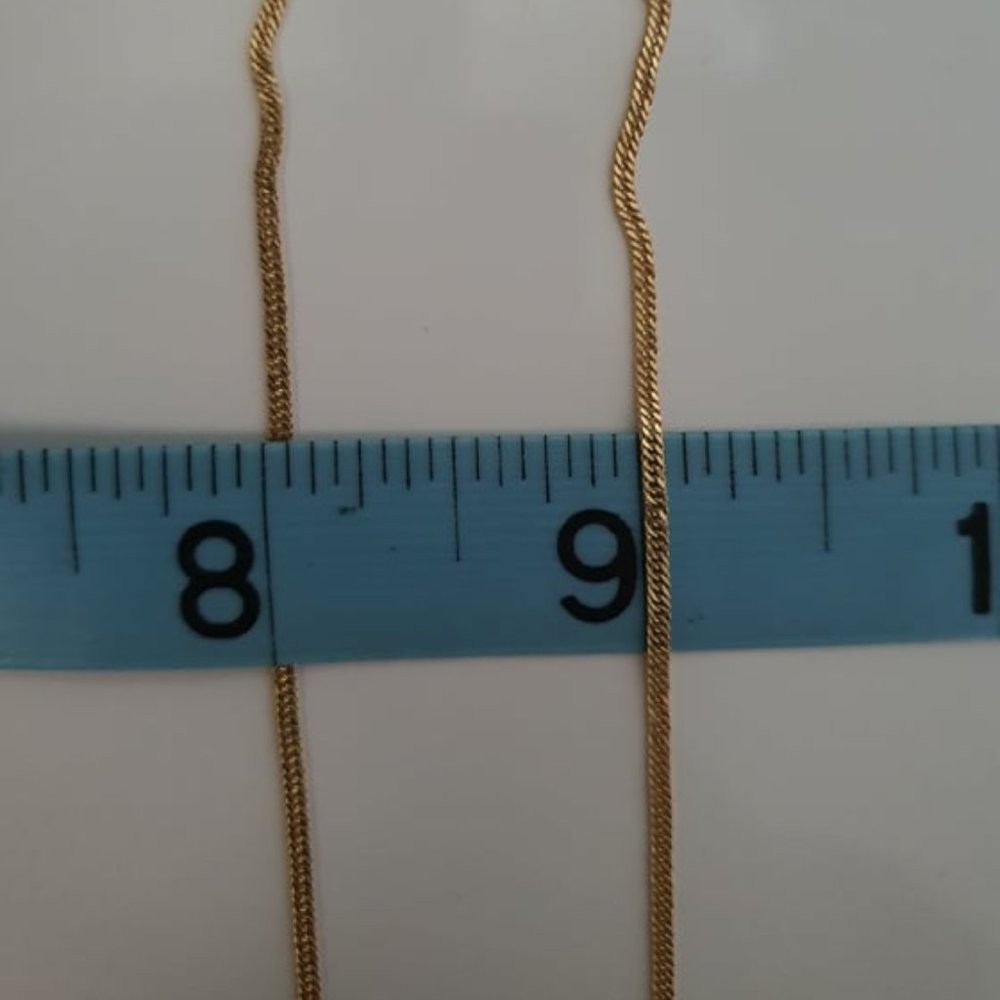 Gold necklace 20inches - Picture 9 of 17